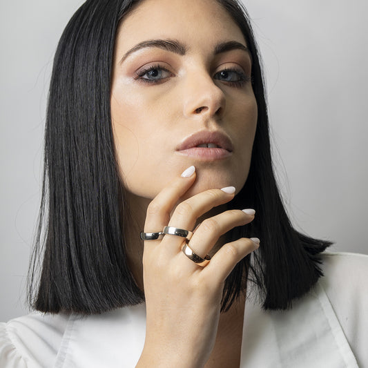 Anello Brunito Collezione Dune- Moro&Ognissanti