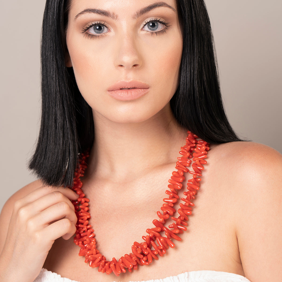 Collana di Corallo rosso del Mediterraneo - Antonino De Simone