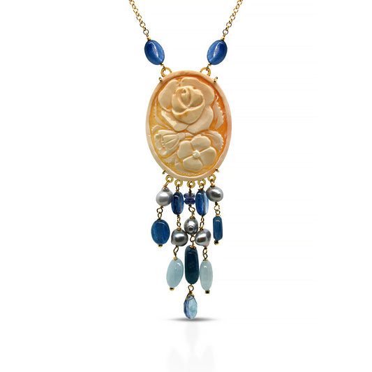 Collana Cammeo con charms - Gumon