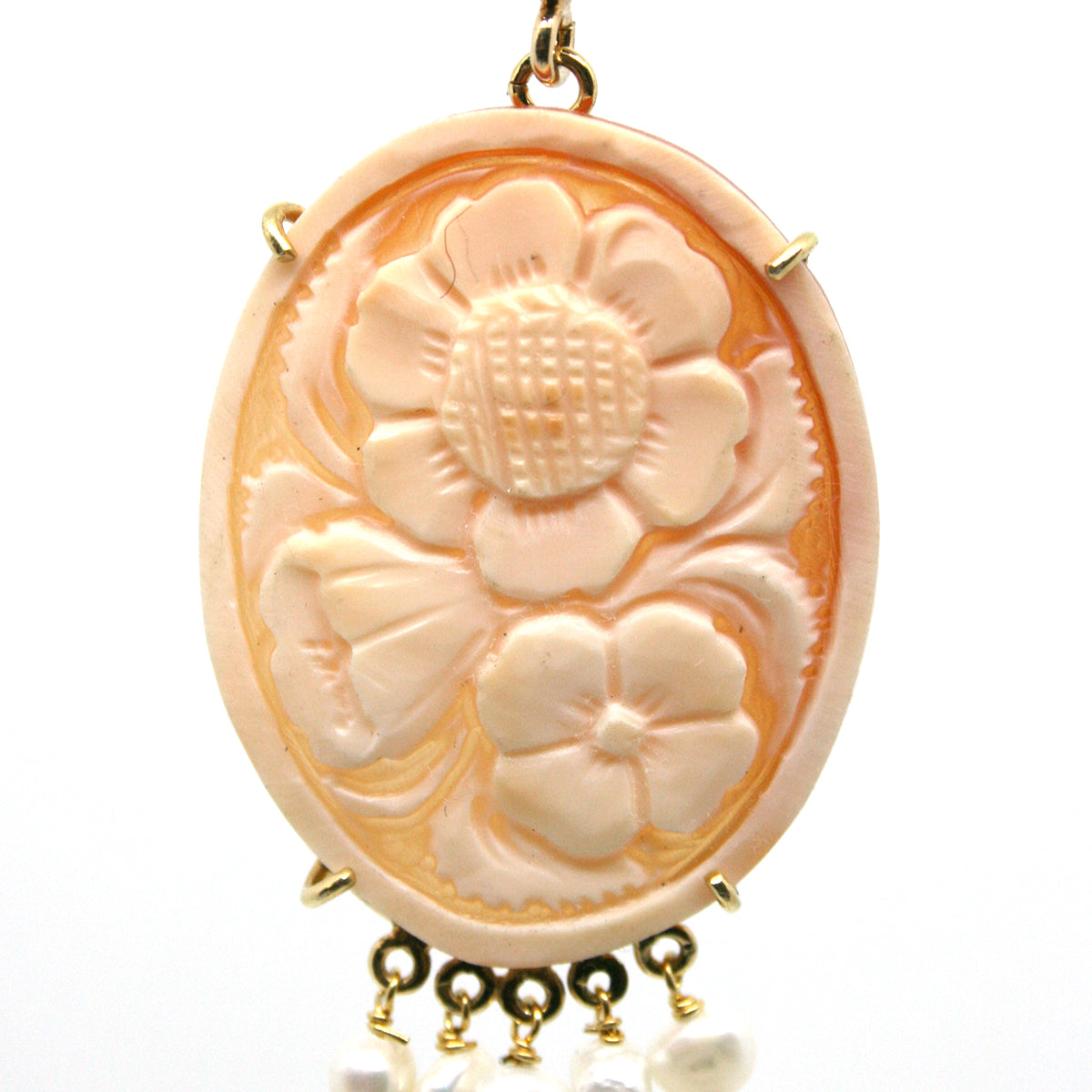 Orecchini Cammeo con charms - Gumon