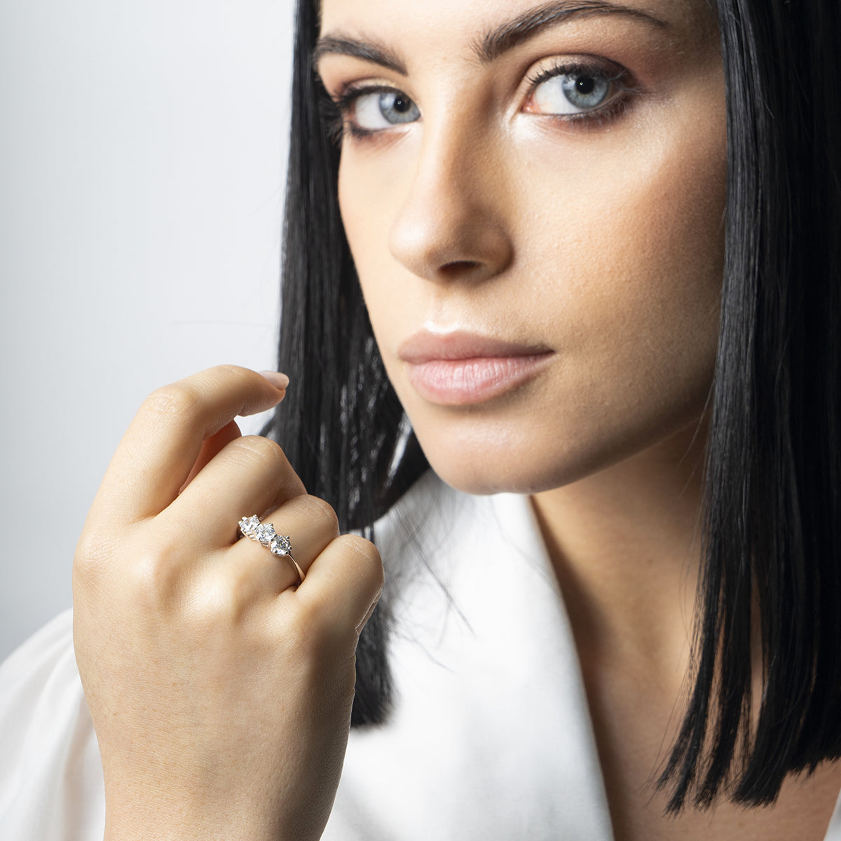 Anello Trilogy Collezione Brillante- Moro&Ognissanti