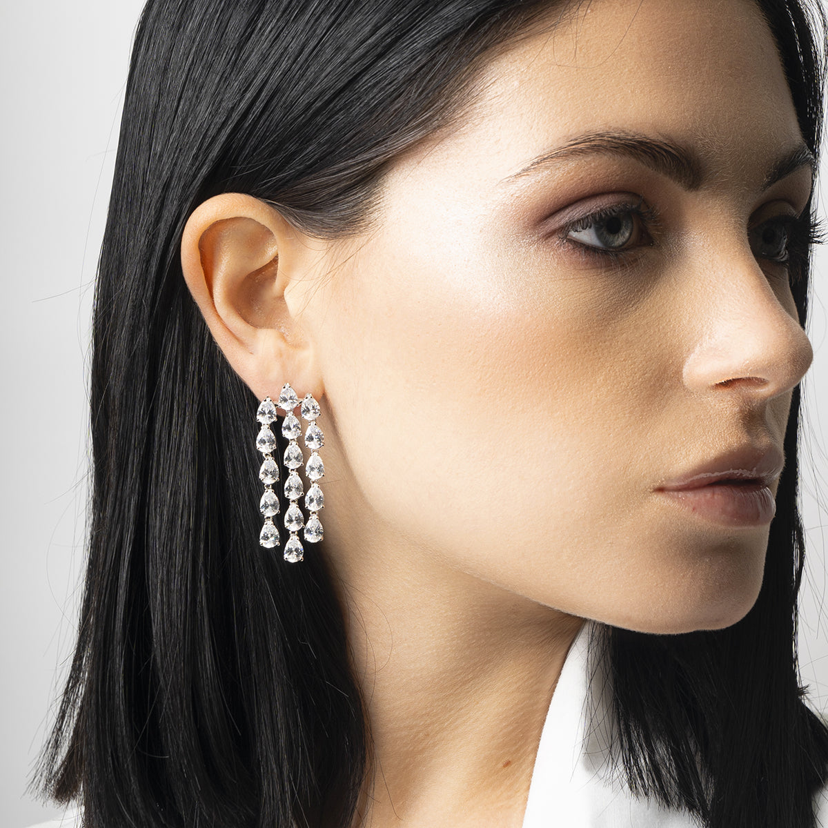 Orecchini in argento collezione Niagara- Moro&Ognissanti