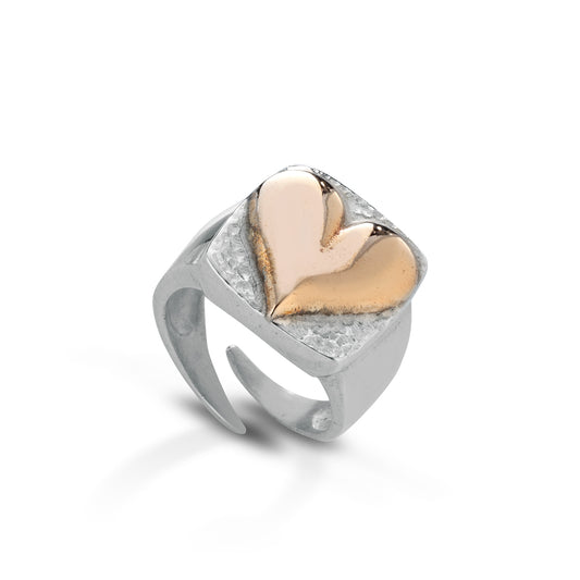 anello Sigillo cuore