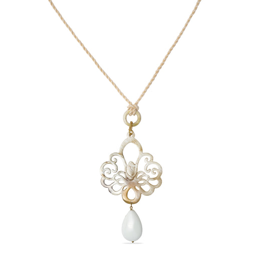 ciondolo in corno amle