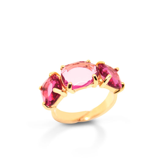 Anello Kora rosa - Gumon