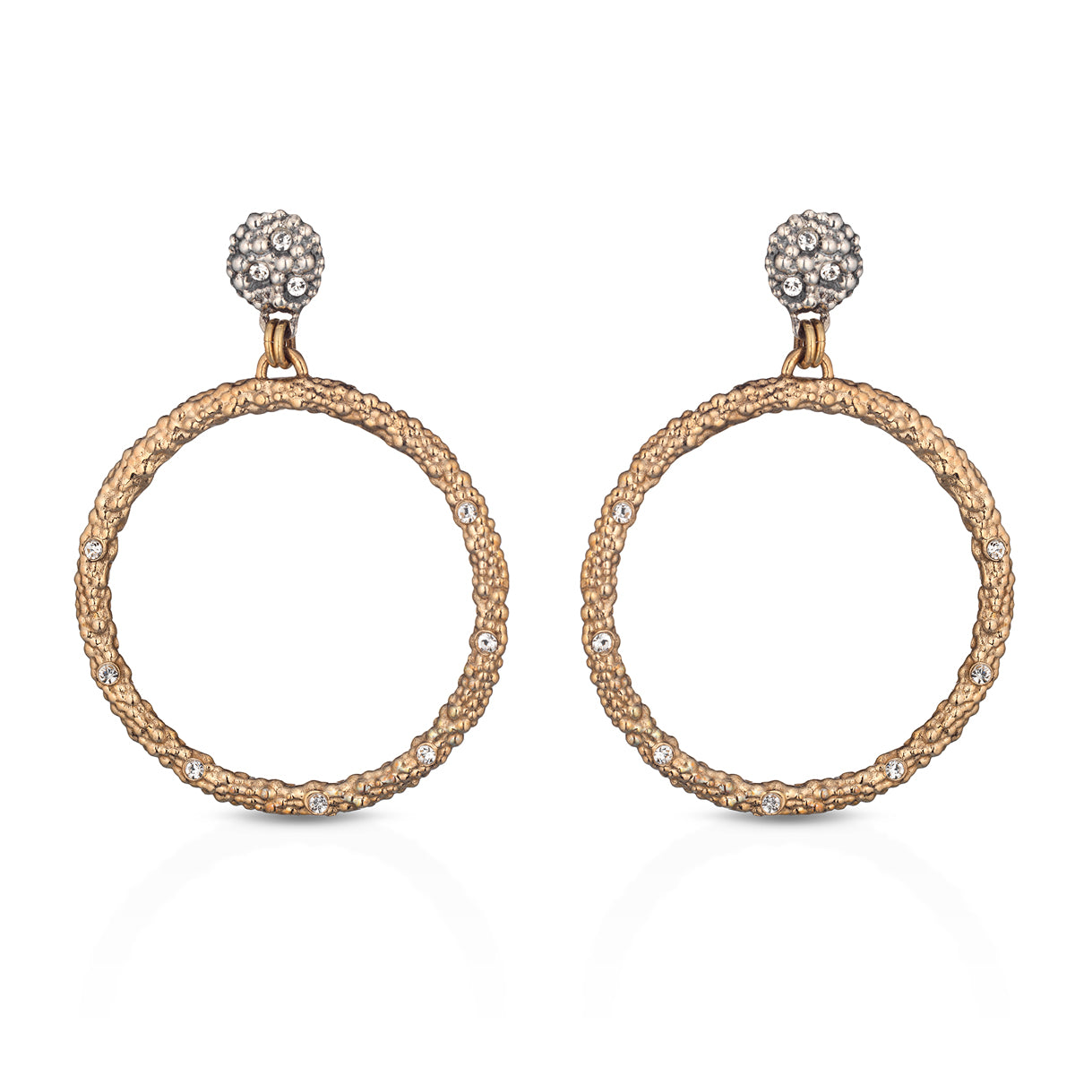 orecchini cerchio collezione caviar DDMDE0014