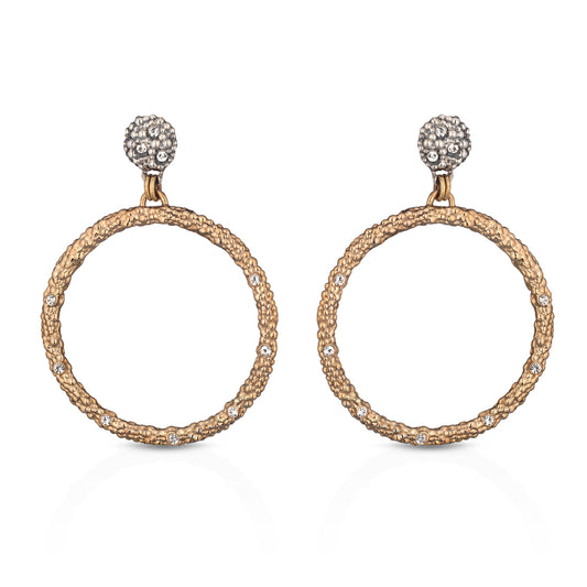 orecchini cerchio collezione caviar DDMDE0014