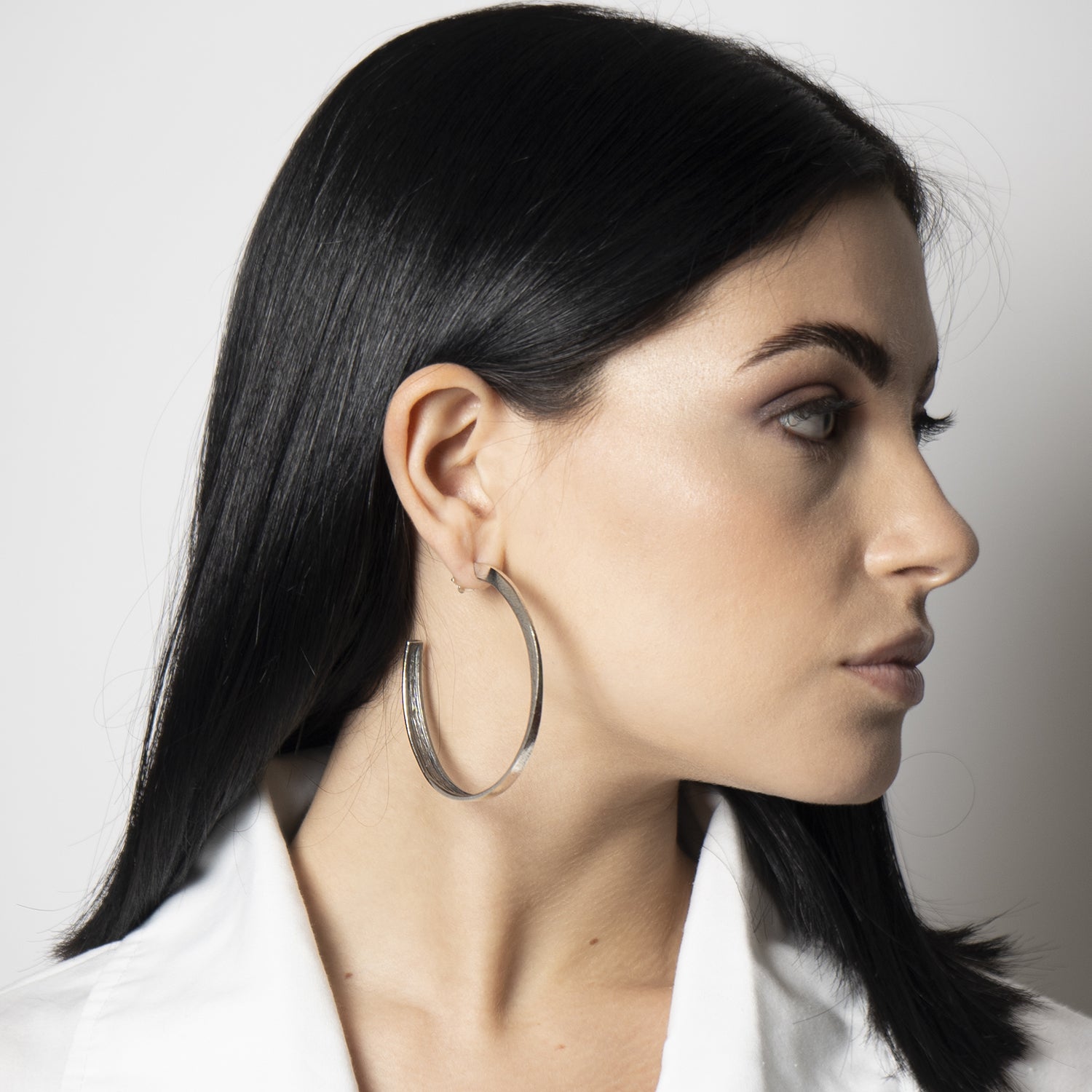 orecchini collezione plain argento DE_0001_A
