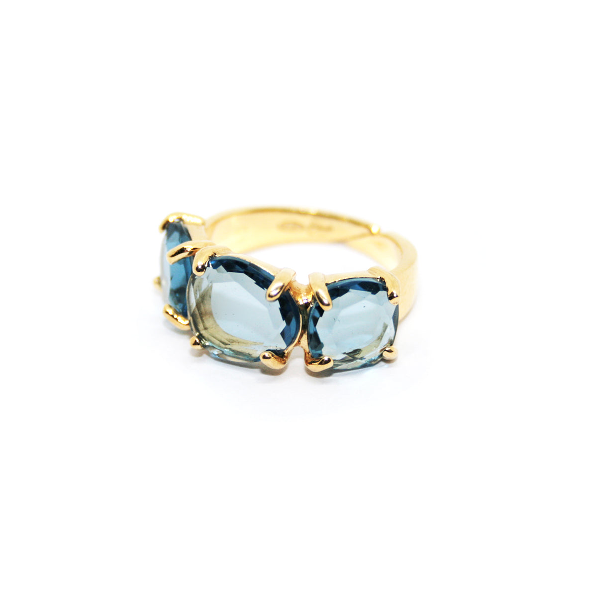 Anello Kora azzurro