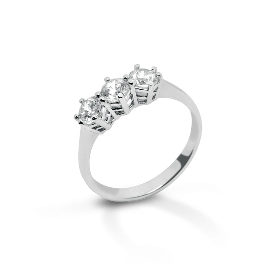 Anello Trilogy Collezione Brillante