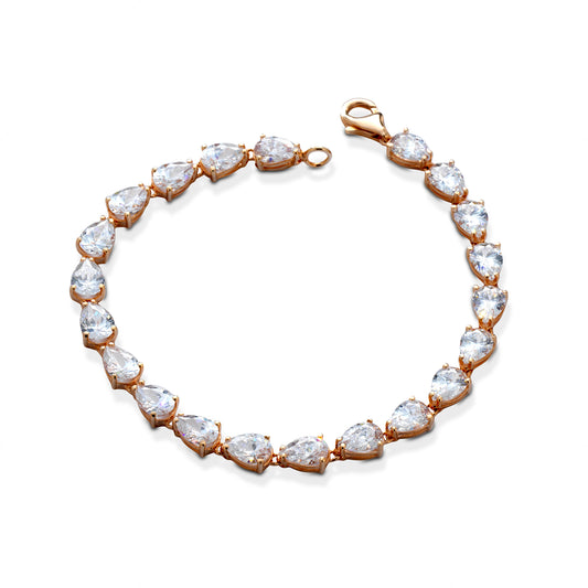 Bracciale argento rosé collezione Niagara