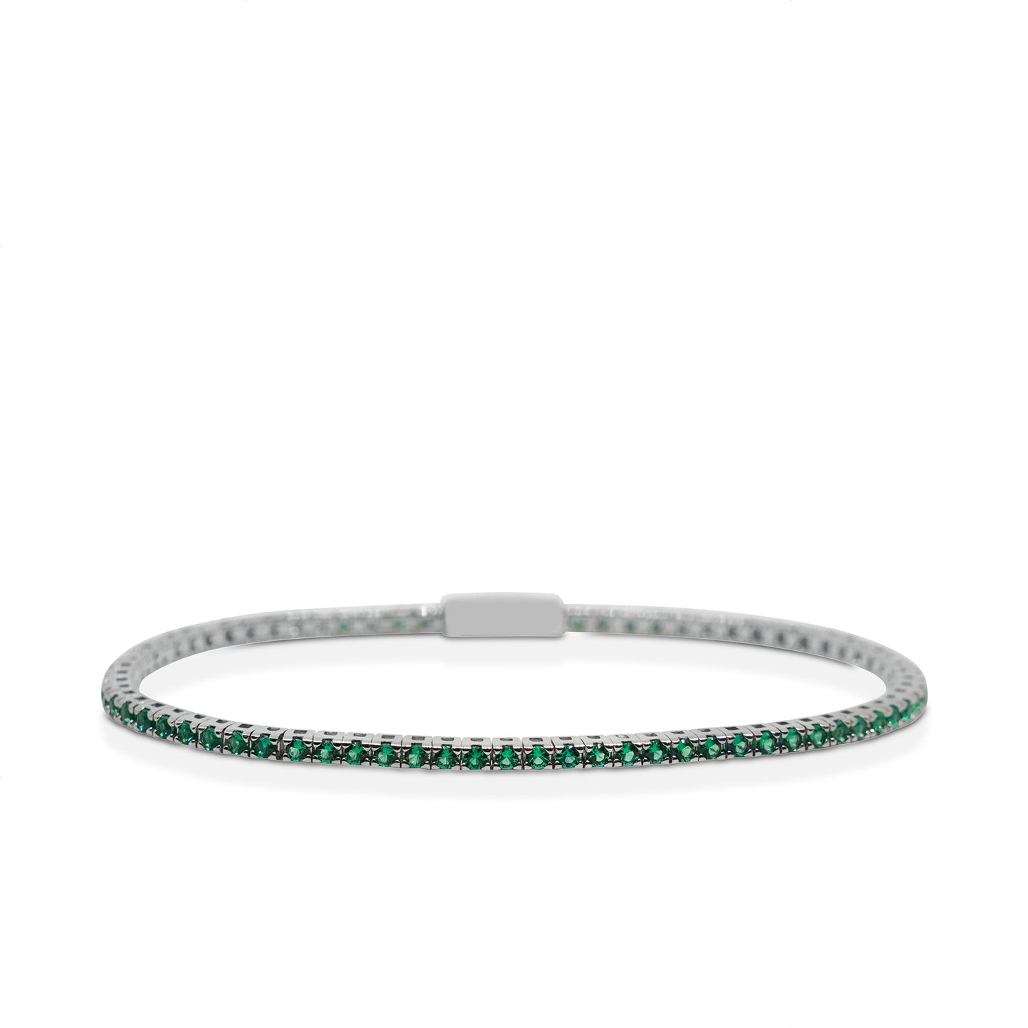 Bracciale tennis in argento