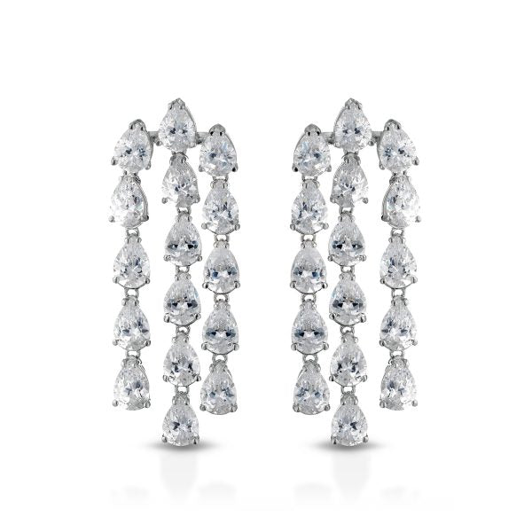 Orecchini in argento collezione Niagara